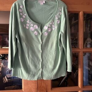 Loft embroidered sweater.